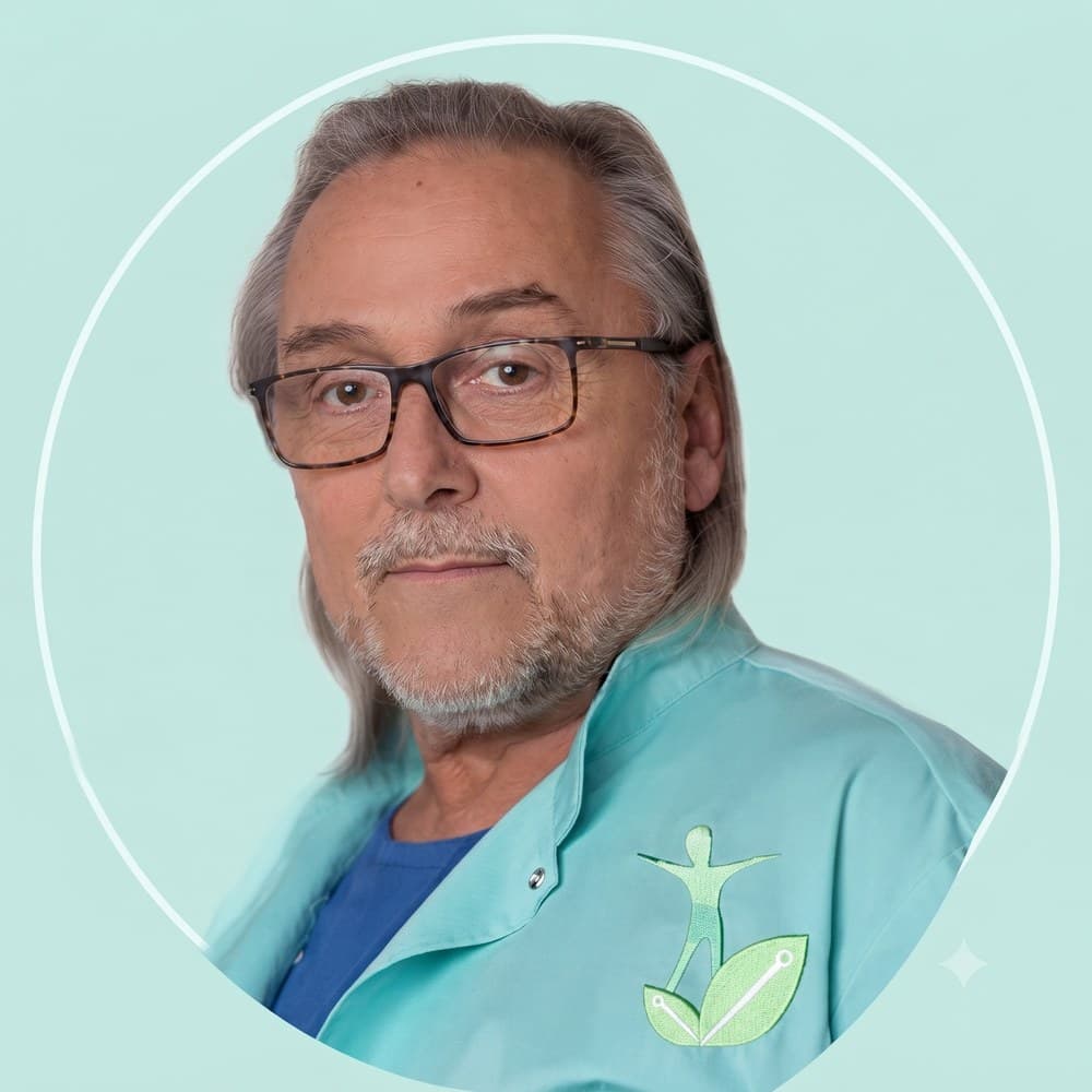 Dr Jurij Tokar, specjalista akupunktury i terapii Su Jok